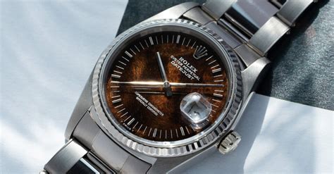 rolex datejust wood dial|rolex datejust dial replacement.